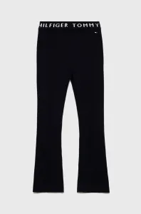 Detské nohavice Tommy Hilfiger tmavomodrá farba, jednofarebné #5908895
