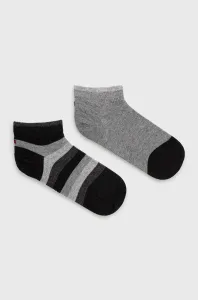 Detské ponožky Tommy Hilfiger (2-pak) šedá farba #7030123