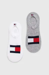 Detské ponožky Tommy Hilfiger 2-pak šedá farba #8834654