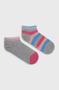 Detské ponožky Tommy Hilfiger šedá farba