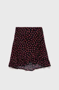 Dievčenská sukňa Tommy Hilfiger tmavomodrá farba, mini, áčkový strih #203510