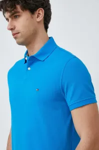 Polo tričko Tommy Hilfiger pánske, jednofarebné #7065157