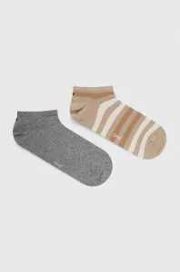 Ponožky Tommy Hilfiger 2-pak pánske, biela farba #4688368