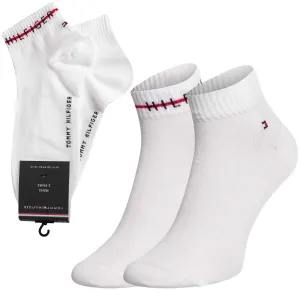 Ponožky Tommy Hilfiger 2-pak pánske, biela farba #7513112