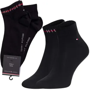Ponožky Tommy Hilfiger 2-pak pánske, čierna farba #7513110