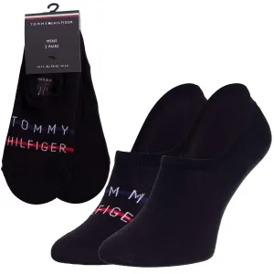 Ponožky Tommy Hilfiger 2-pak pánske, čierna farba #7513114