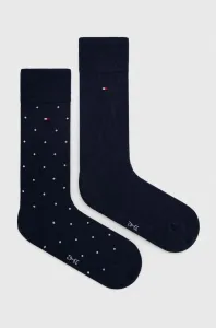 Ponožky Tommy Hilfiger 2-pak pánske, tmavomodrá farba #7995837