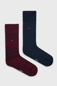 Ponožky Tommy Hilfiger pánske, tmavomodrá farba, 371111