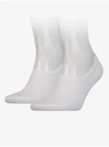 Sada dvoch párov pánskych ponožiek v bielej farbe Tommy Hilfiger Underwear #1056224