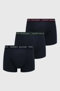 Tommy Hilfiger 3P TRUNK WB Pánske boxerky, tmavo modrá, veľkosť M