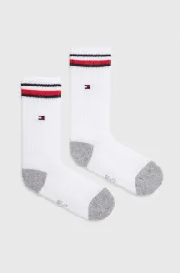 Detské ponožky Tommy Hilfiger 2-pak biela farba #4727683