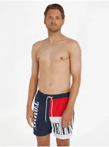 Plavky pre mužov Tommy Hilfiger Underwear - tmavomodrá, červená, biela #5974917