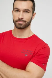 Tommy Hilfiger TH ORIGINAL-CN SS TEE LOGO Pánske tričko, červená, veľkosť #6052805