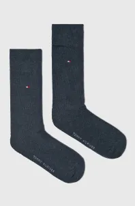Tommy Hilfiger 2 PACK - pánske ponožky 371111-356 JEANS 39-42