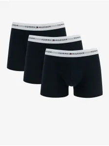 Súprava troch pánskych boxeriek v čiernej farbe Tommy Hilfiger Underwear