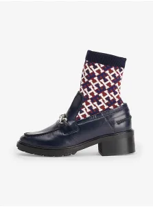 Dark blue Womens Ankle Boots Tommy Hilfiger - Ladies #582702