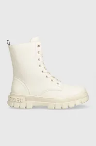 Zimné topánky Tommy Hilfiger biela farba