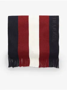 Čiapky, šály, rukavice pre mužov Tommy Hilfiger - tmavomodrá, červená, biela