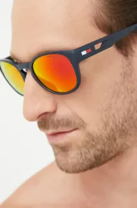 Slnečné okuliare Tommy Hilfiger pánske, tmavomodrá farba #264656