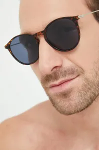 Slnečné okuliare Tommy Jeans hnedá farba