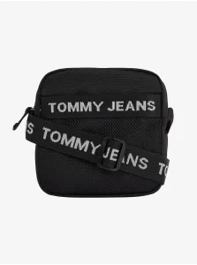 Tommy Hilfiger TJM ESSENTIAL SQUARE REPORTER Unisex taška cez rameno, čierna, veľkosť