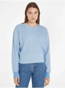 Light blue women's sweater Tommy Hilfiger - Women #6983157