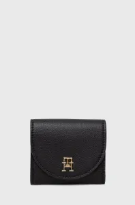 Peňaženka Tommy Hilfiger dámsky, čierna farba #270871