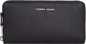 Peňaženka Tommy Jeans dámsky, čierna farba #2580742