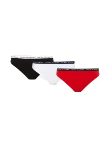 Sada troch dámskych táng v modrej, bielej a červenej farbe Tommy Hilfiger Underwear #1060014