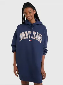 Šaty na denné nosenie pre ženy Tommy Jeans - tmavomodrá #266939