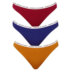 Tommy Hilfiger 3 PACK - dámske nohavičky Bikini UW0UW02828-0XH XS