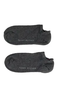 Ponožky Tommy Hilfiger 2-pak dámske, šedá farba, 343024001,