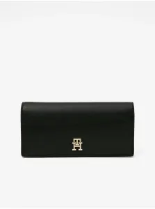 Peňaženka Tommy Hilfiger dámsky, čierna farba #6068183