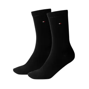 Tommy Hilfiger 2 PACK - dámske ponožky 371221-200 BLACK 39-42
