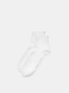 Tommy Hilfiger CASUAL SHORT 2P Dámske ponožky, biela, veľkosť 35-38