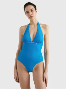 Blue Women's One-Piece Swimwear Tommy Hilfiger Underwear - Women #6067994
