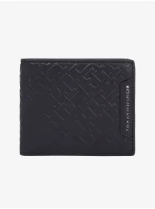 Kožená peňaženka Tommy Hilfiger pánsky, tmavomodrá farba #6069094