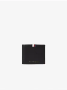Čierna pánska kožená peňaženka Tommy Hilfiger #7947258