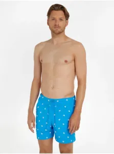 Blue Mens Patterned Swimwear Tommy Hilfiger - Men #5942634