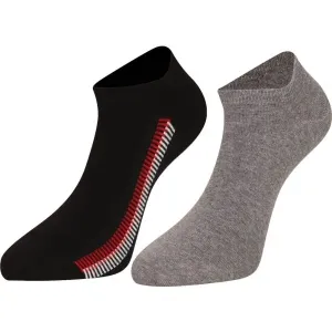 Tommy Hilfiger MEN SNEAKER 2P GLOBAL RIBBON Pánske ponožky, sivá, veľkosť #430622