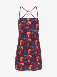 Letné a plážové šaty pre ženy Tommy Jeans - červená, tmavomodrá #669189