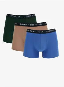 Boxerky pre mužov Tommy Hilfiger Underwear - modrá, hnedá, čierna #3800385