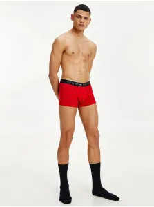 Sada dvoch pánskych vzorovaných boxeriek v tmavomodrej a červenej farbe Tommy Hilfiger #1060082