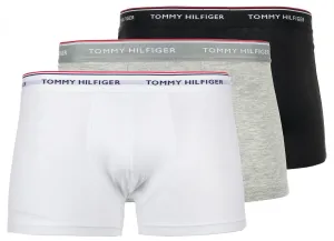 Boxerky Tommy Hilfiger 3-pak pánske,šedá farba,1U87903842