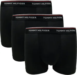 3PACK Mens Boxers Tommy Hilfiger black oversize (1U87905252 990)