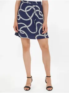 Dark blue Ladies Patterned Skirt Tommy Hilfiger - Women #6067944