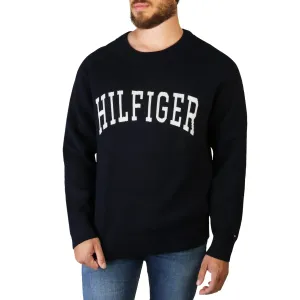 Tmavomodrý pánsky sveter Tommy Hilfiger