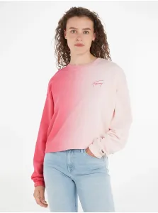 Pink Womens Sweatshirt Tommy Jeans - Women #6067888