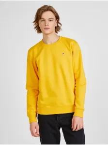 Yellow Mens Sweatshirt Tommy Jeans - Men #716271