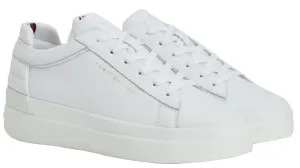 Kožené tenisky Tommy Hilfiger Fw0fw06511 Feminine Elevated Sneaker biela farba, #1525847